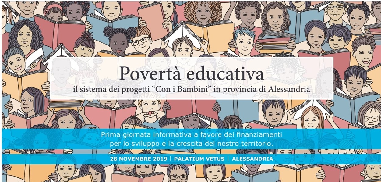 Povertà educativa: il sistema dei progetti “Con i Bambini” in provincia di Alessandria
