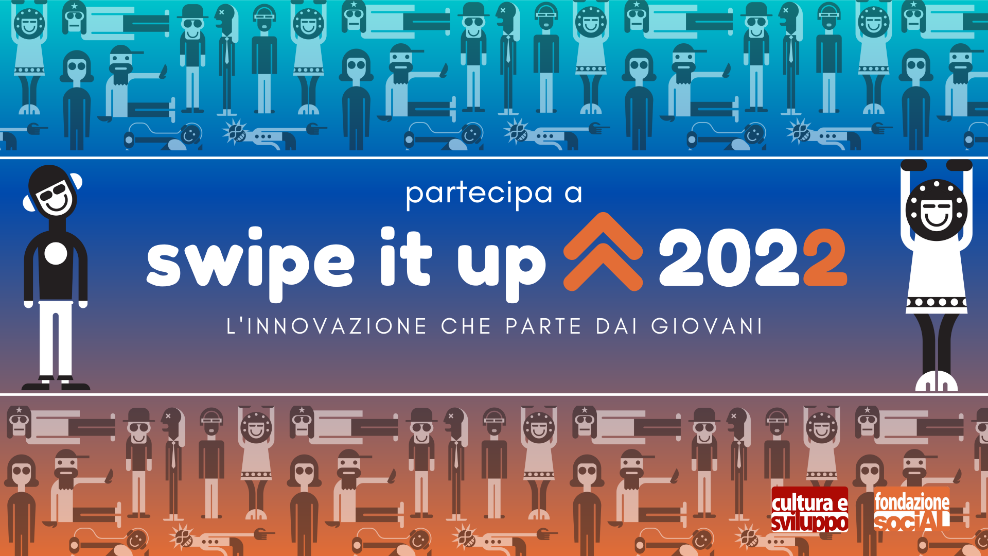 SWIPE IT UP 2022: avvio della seconda edizione del bando per i giovani di Alessandria e Asti