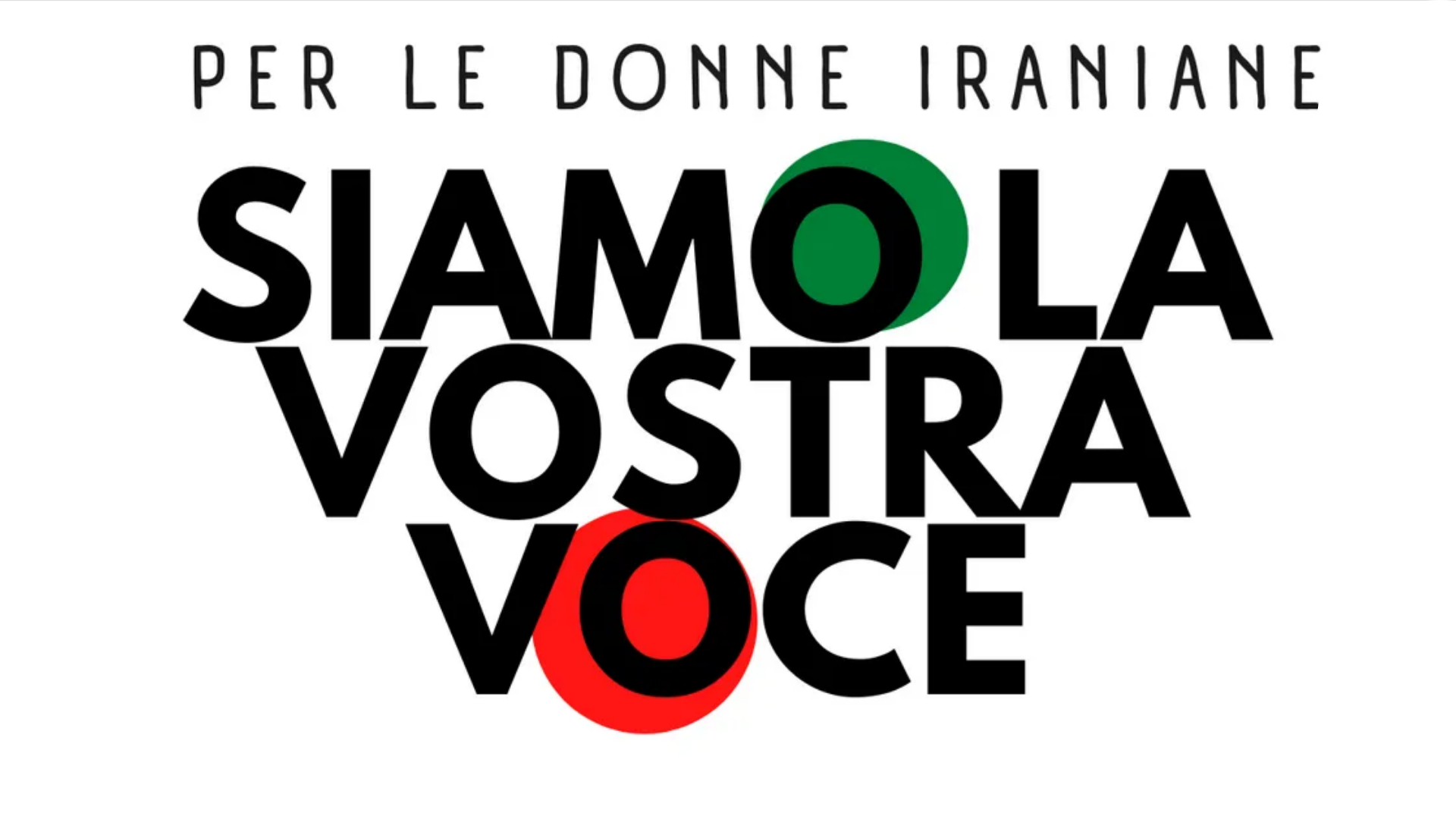 Donna, Vita, Libertà: due giorni di eventi a favore dei diritti civili delle donne iraniane
