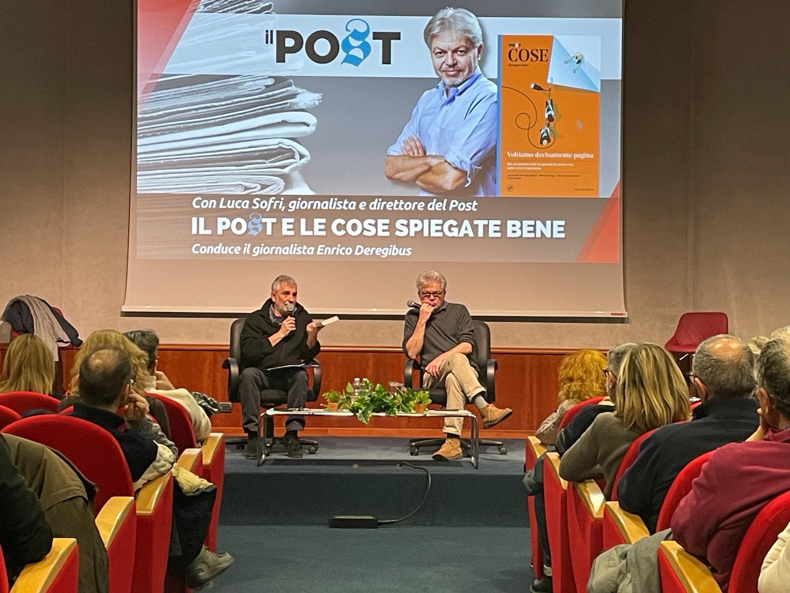 Sofri: “L’informazione è il servizio pubblico delle nostre società”