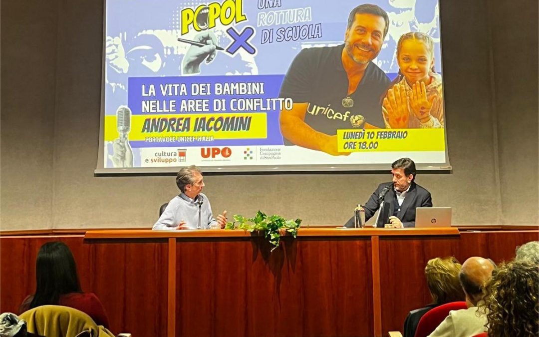 Andrea Iacomini e il ruolo di Unicef per i bambini dal dopoguerra ad oggi