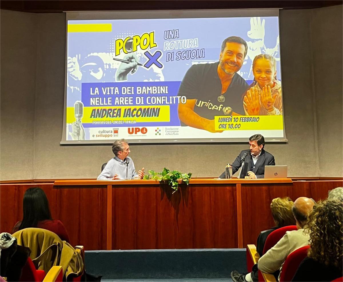 Andrea Iacomini e il ruolo di Unicef per i bambini dal dopoguerra ad oggi