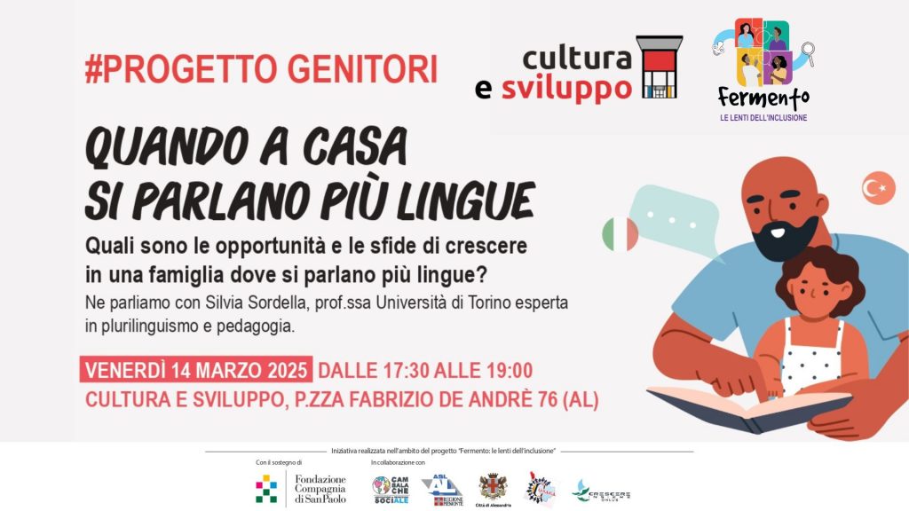Evento sul plurilinguismo nelle famiglie
