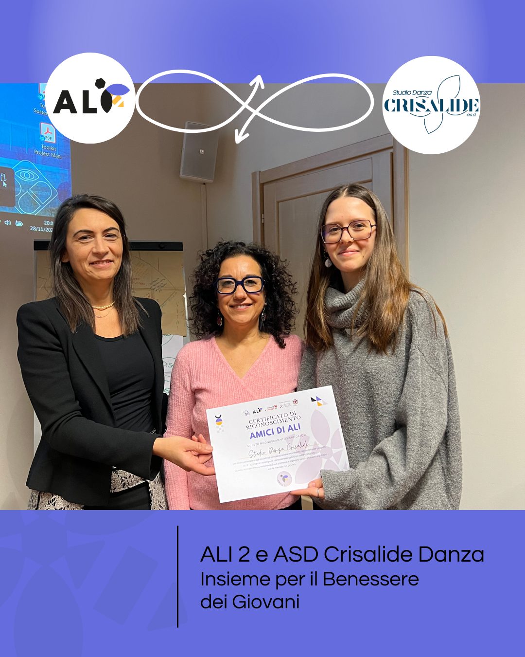 Scopri ASD Crisalide Danza, punto di riferimento per inclusione e benessere attraverso la danza e unisciti alla comunità educante di ALI 2!