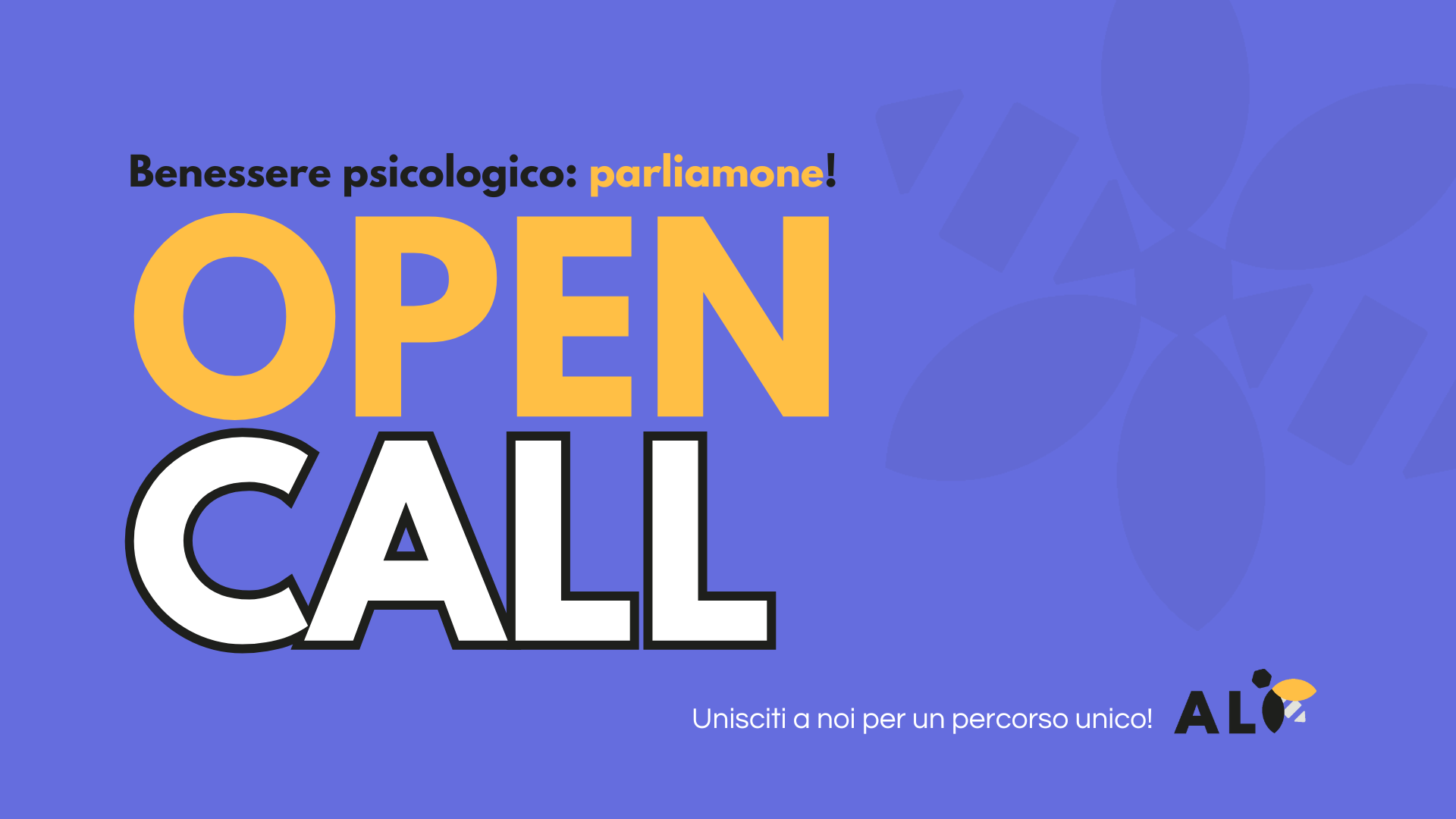 Call for participants! Campagna social su salute mentale – aprile 2025