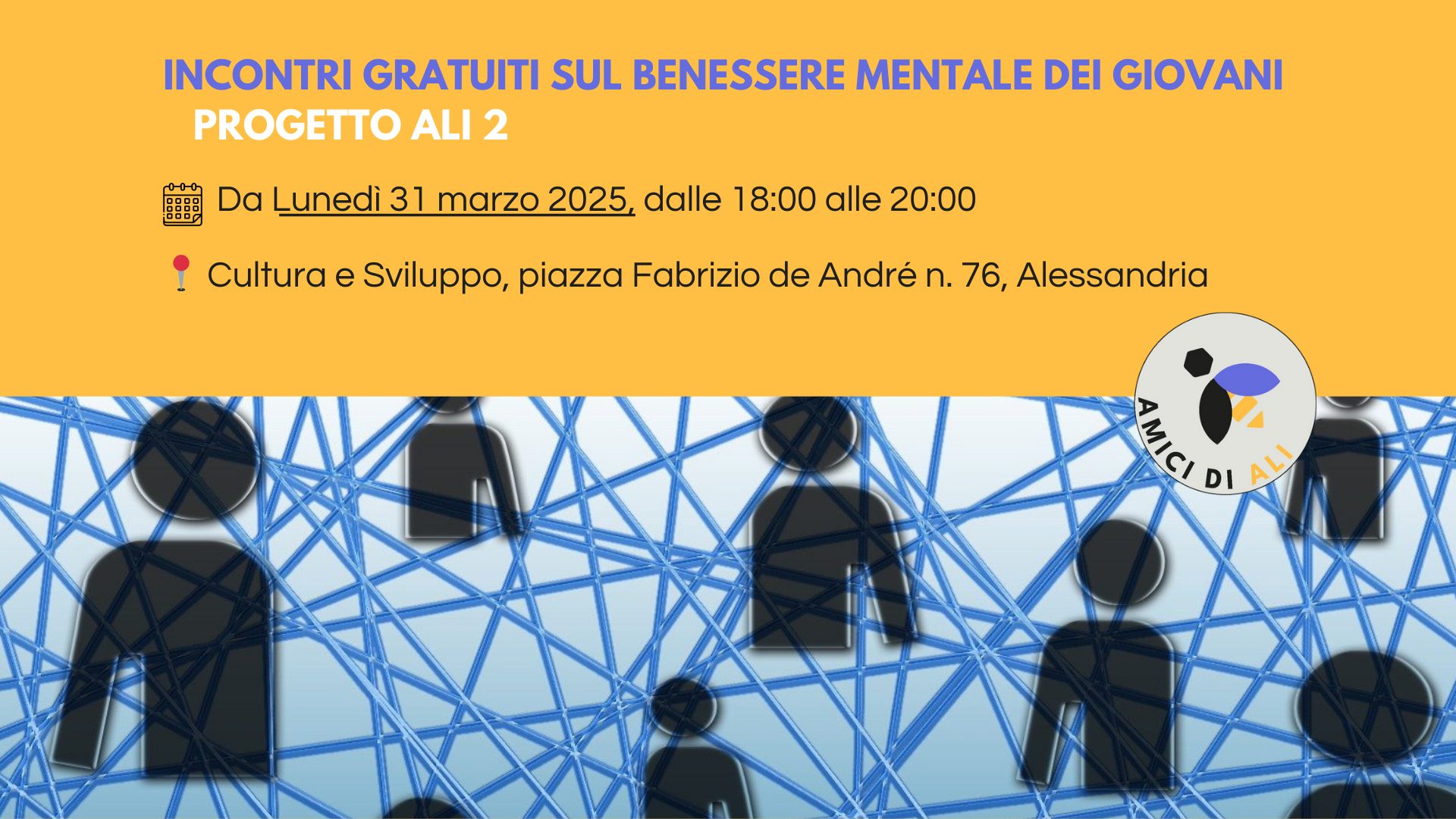 Al via il ciclo di incontri per società sportive e associazioni culturali per la promozione della salute mentale dei giovani