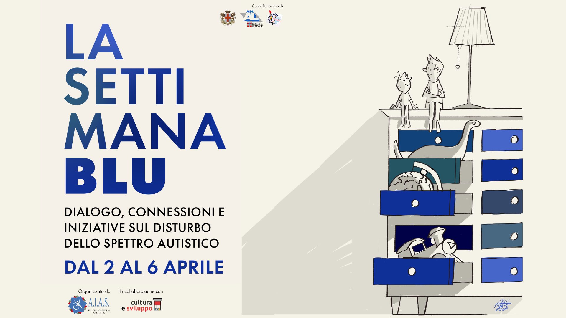 Settimana Blu dell'Autismo: Evento sul disturbo dello spettro autistico