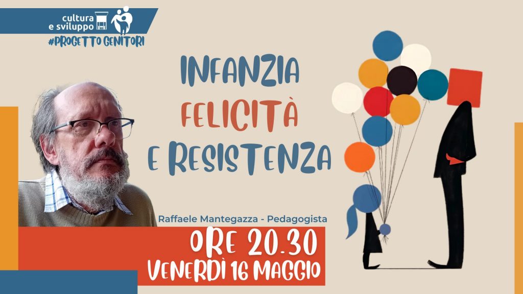 Raffaele Mantegazza - pedagogista ospite al progetto genitori 2025