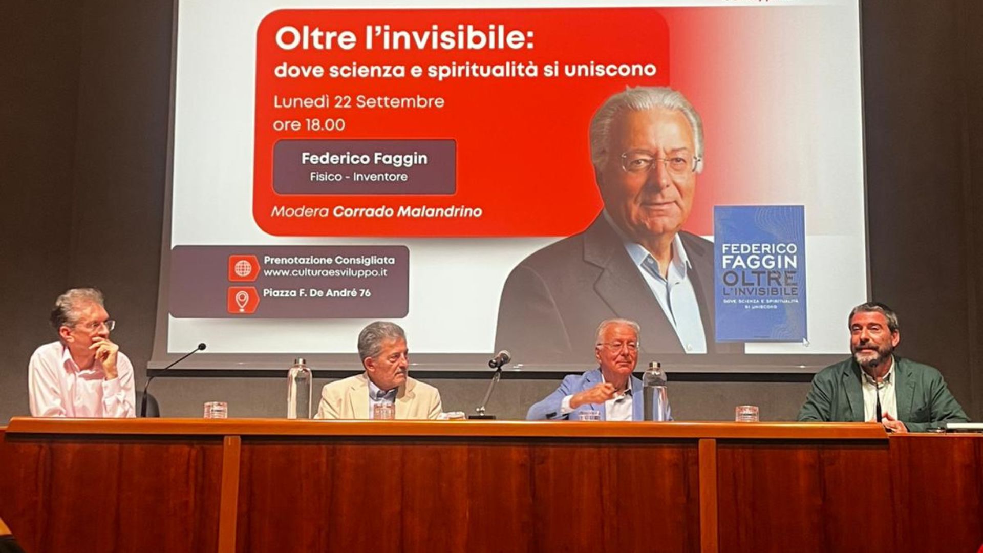 Federico Faggin primo ospite della nuova stagione culturale