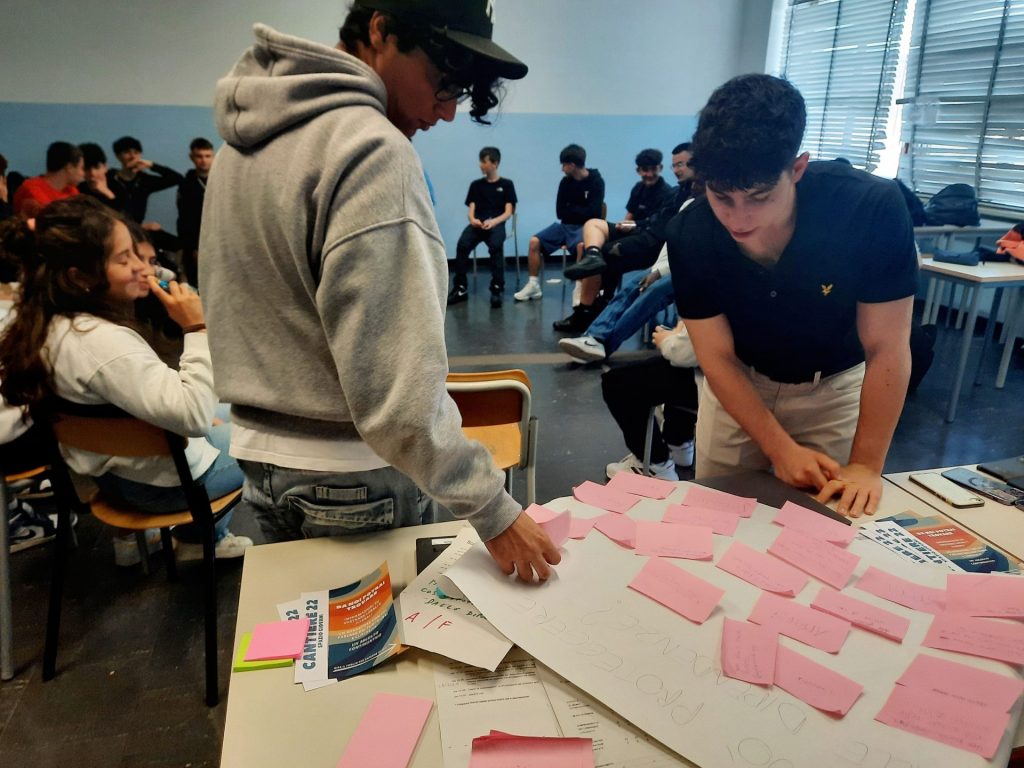 Percorso di peer education per gli studenti dell'Istituto Volta