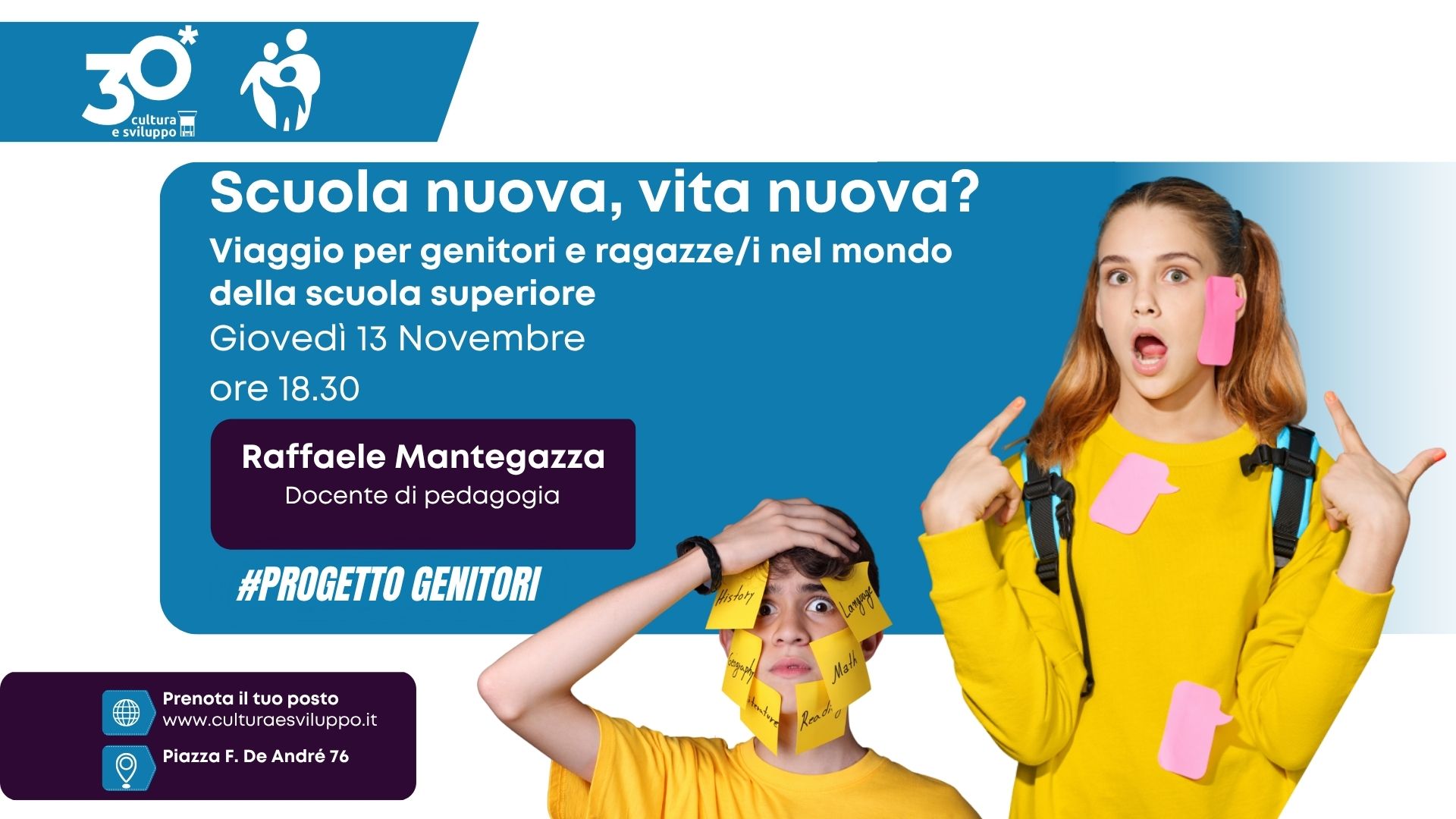 Incontro con il docente e pedagogista Raffaele Mantegazza