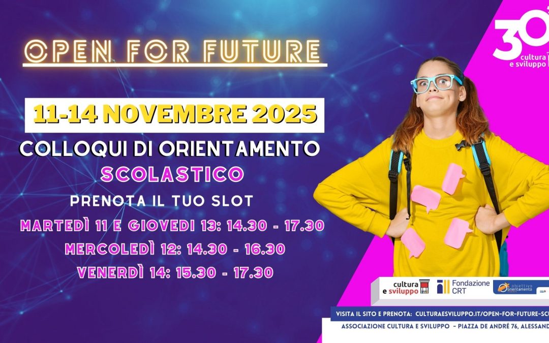 Colloqui individuali di orientamento 2025