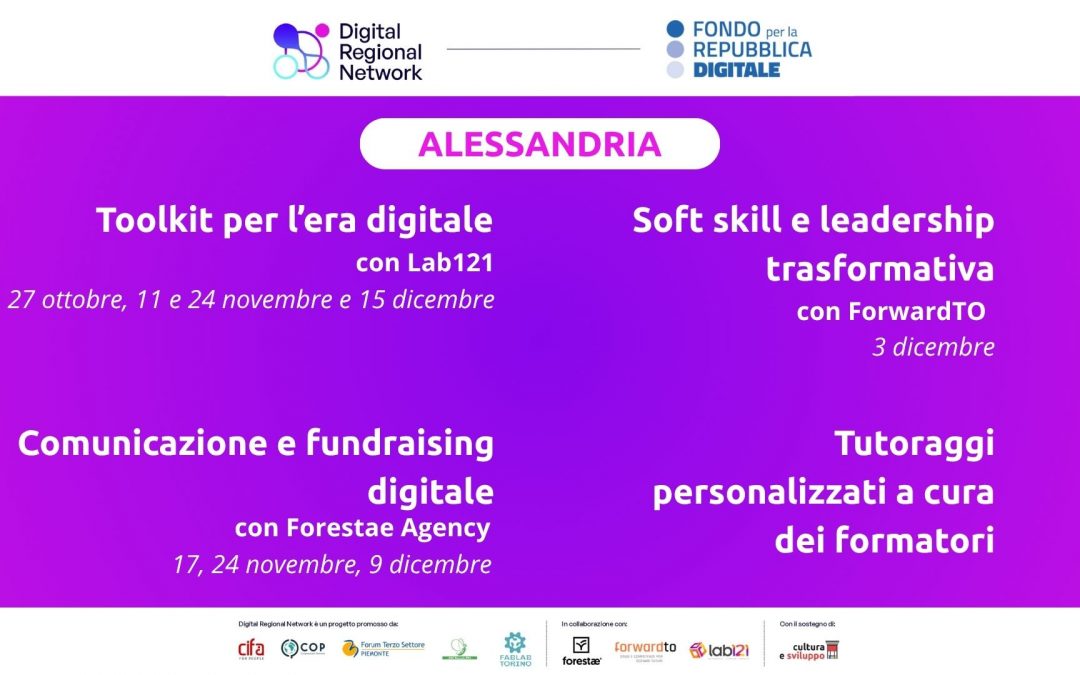 Corsi in partenza ad Alessandria