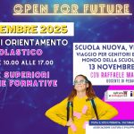 Open For Future 2025, salone dell'orientamento scolastico