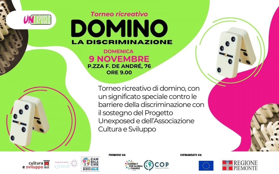 Torneo di domino contro la discriminazione per il progetto UNEXPOSED