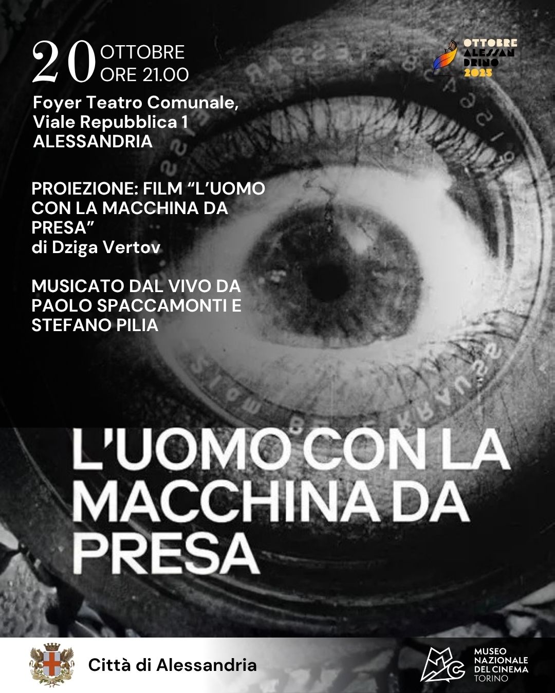 L’uomo con la macchina da presa (20€ iva inclusa)