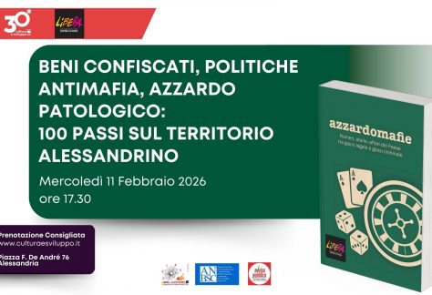LIBERA - Beni confiscati, politiche antimafia, azzardo patologico