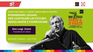 Don Ciotti Alessandria Libera Cultura e Sviluppo 100 passi