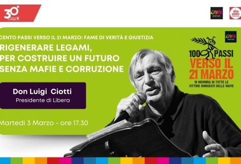 Don Ciotti Alessandria Libera Cultura e Sviluppo 100 passi