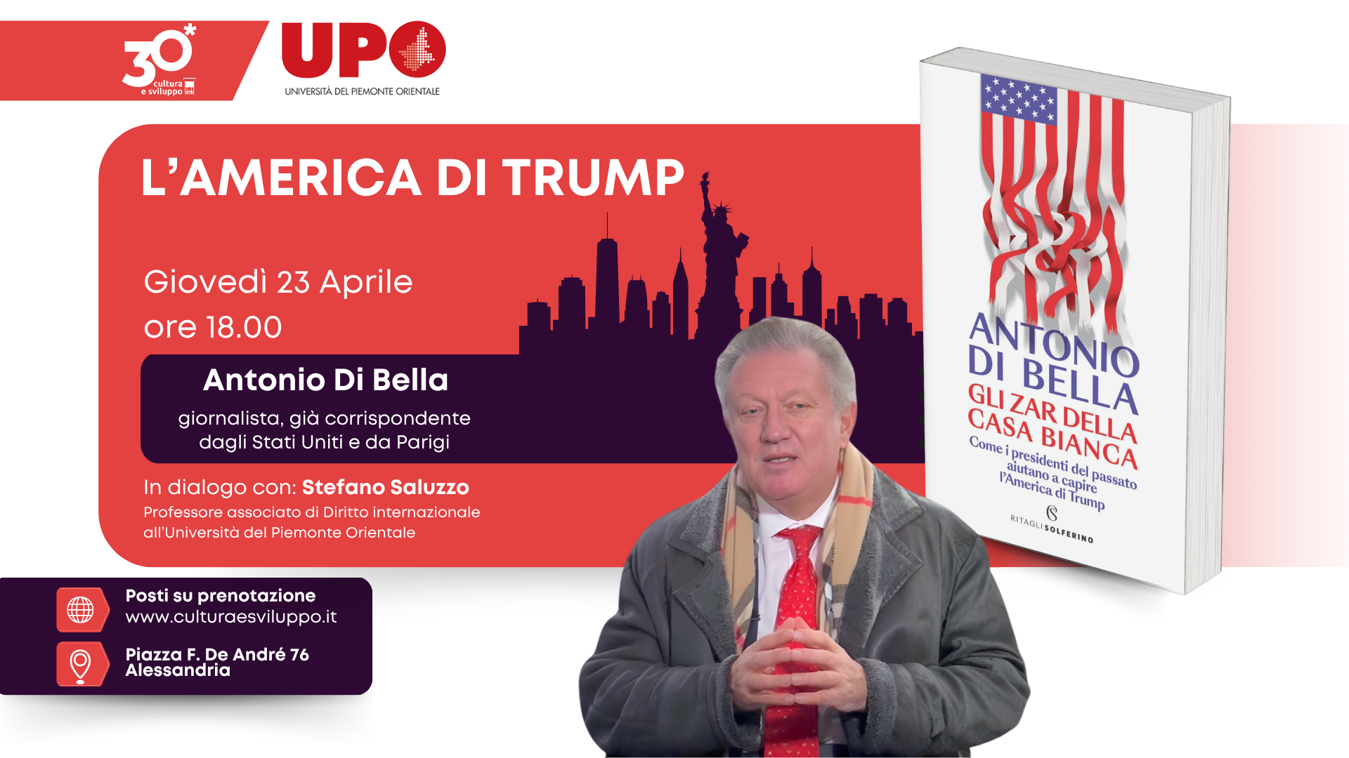 Antonio Di Bella presenta il suo libro