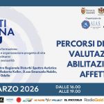 Evento Percorsi di vita: valutazione, abilitazione e affettività