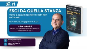 Alberto Pellai presenta Esci da quella stanza. Come e perché riportare i nostri figli nel mondo, (Mondadori, Milano 2025)