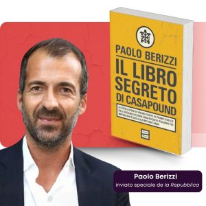 "Il libro segreto di Casapound” di Paolo Berizzi - 8,00 €