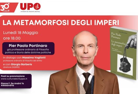 Pier Paolo Portinaro presenta La metamorfosi degli imperi