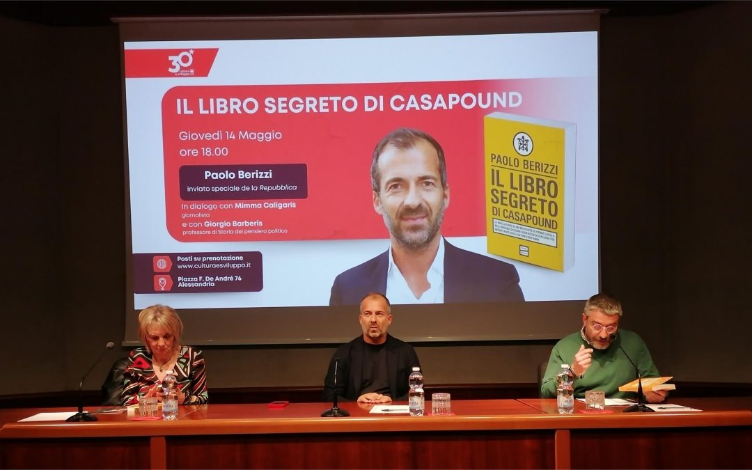 Paolo Berizzi presenta Il libro segreto di Casapound