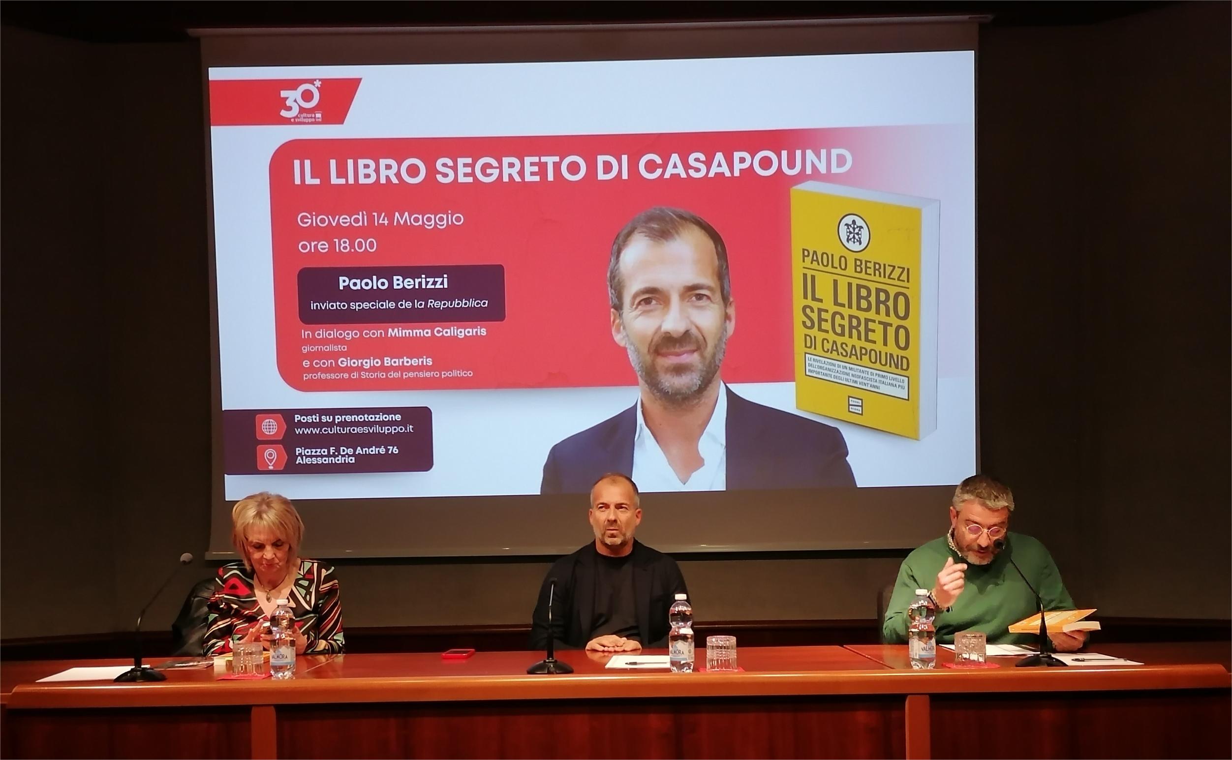 Paolo Berizzi presenta Il libro segreto di Casapound