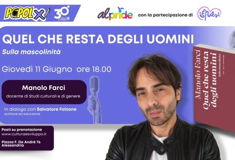 Manolo Farci, in dialogo con Salvatore Falzone, in occasione di AlPride