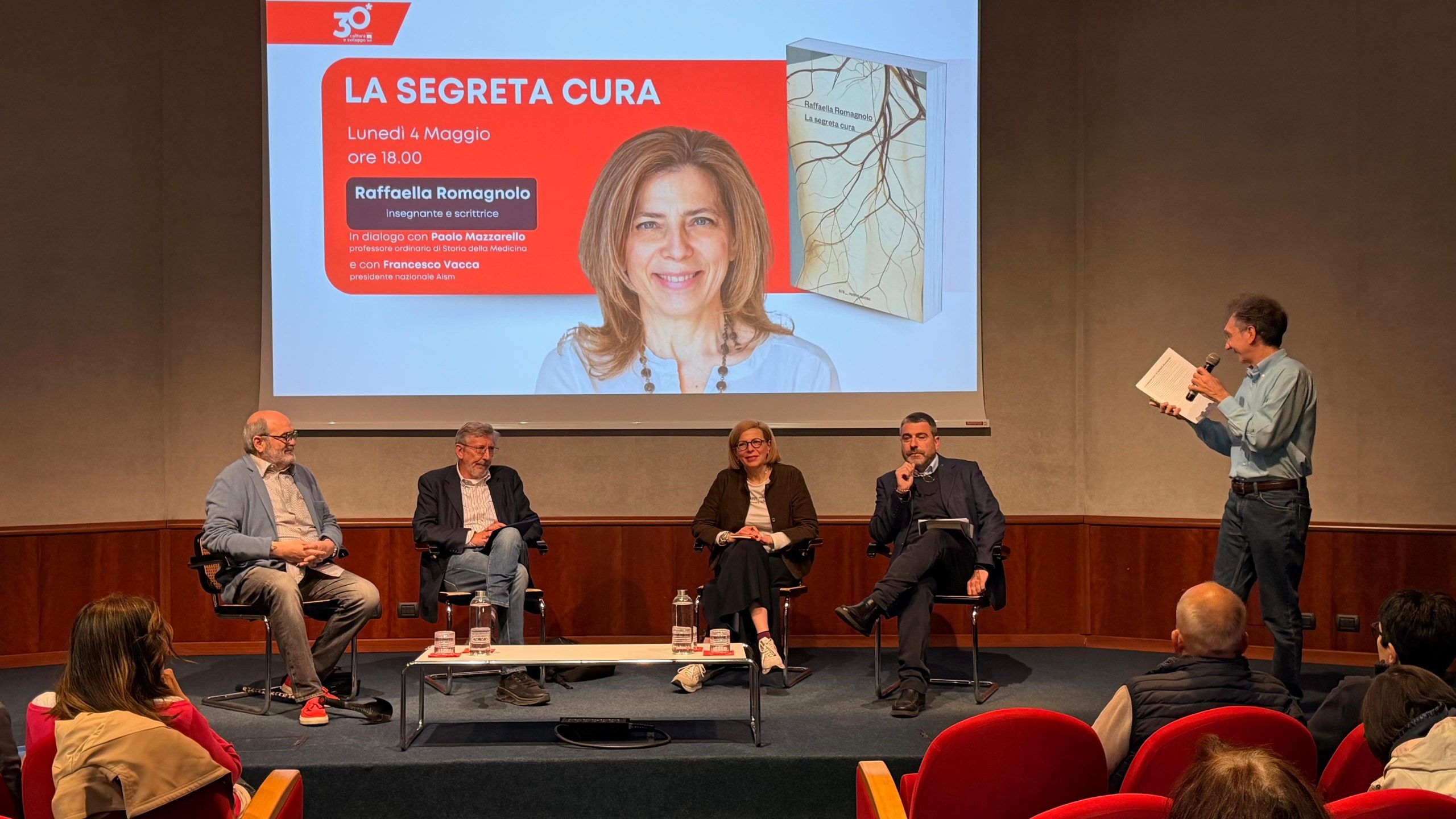 Raffaella Romagnolo presenta La segreta cura