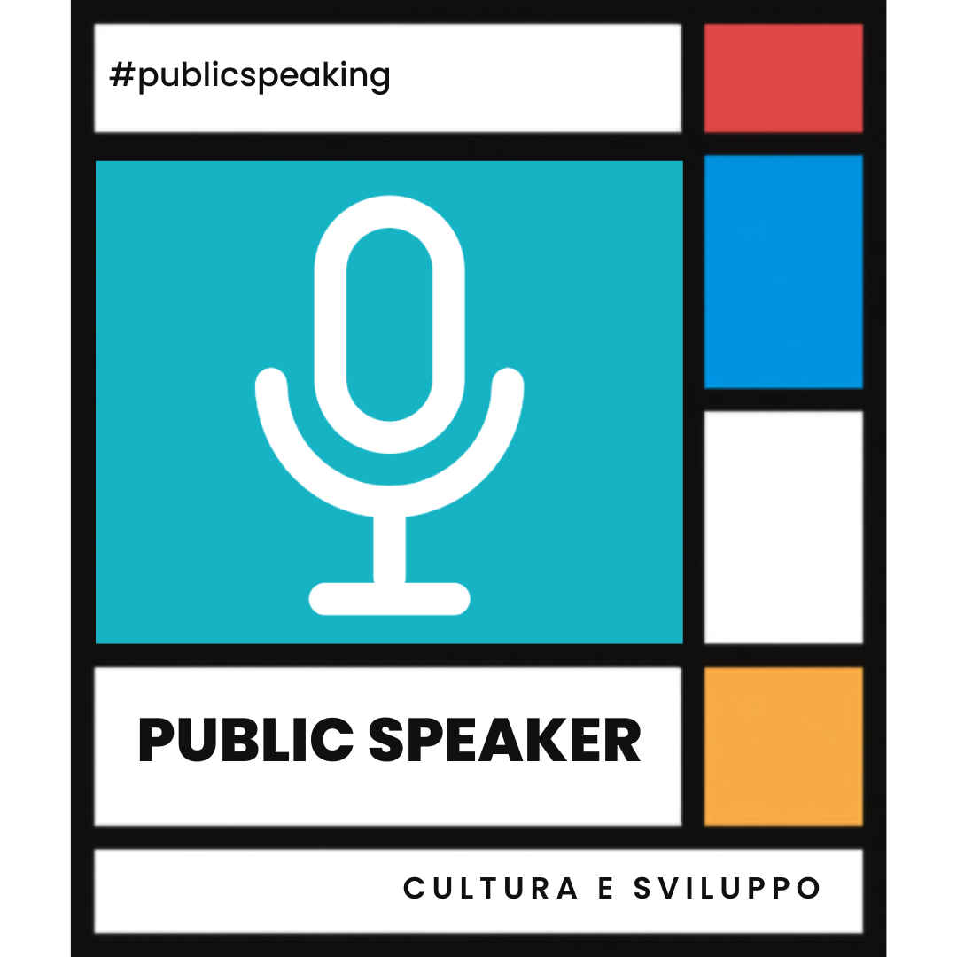 public speaker Capacità di parlare in pubblico